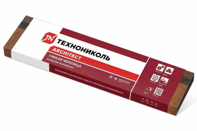 Коньково-карнизная черепица ТЕХНОНИКОЛЬ SHINGLAS Клен