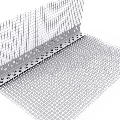 Угол ПВХ с сеткой 100х150 мм для фасадных работ (2,5 м)