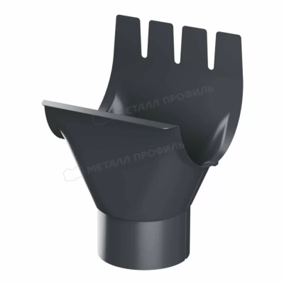 Воронка выпускная Металл Профиль Foramina D=125 PL-double RAL 7024