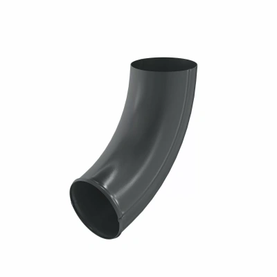 Отвод трубы Aquasystem Комфорт 125/90, PE-Double, RAL 7024