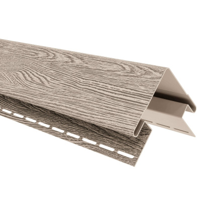 Угол наружный ТЕХНОНИКОЛЬ Фактур, 3000 мм, Кедр