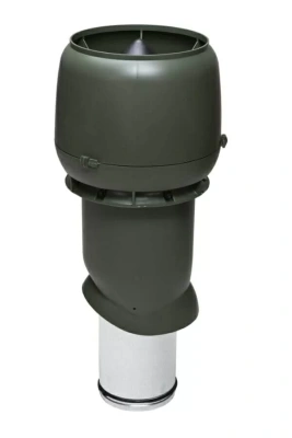 Выход вентиляционный изолированный с колпаком Vilpe D=160/ИЗ/500 RR11 зеленый