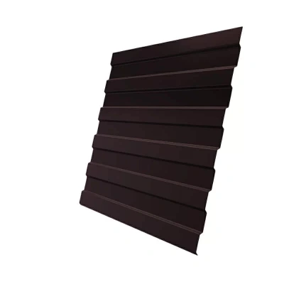 Профнастил Grand Line С8A 1200 мм 0,5 Satin RAL 8017